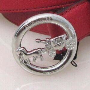 Coach Leather Belt SZ XL